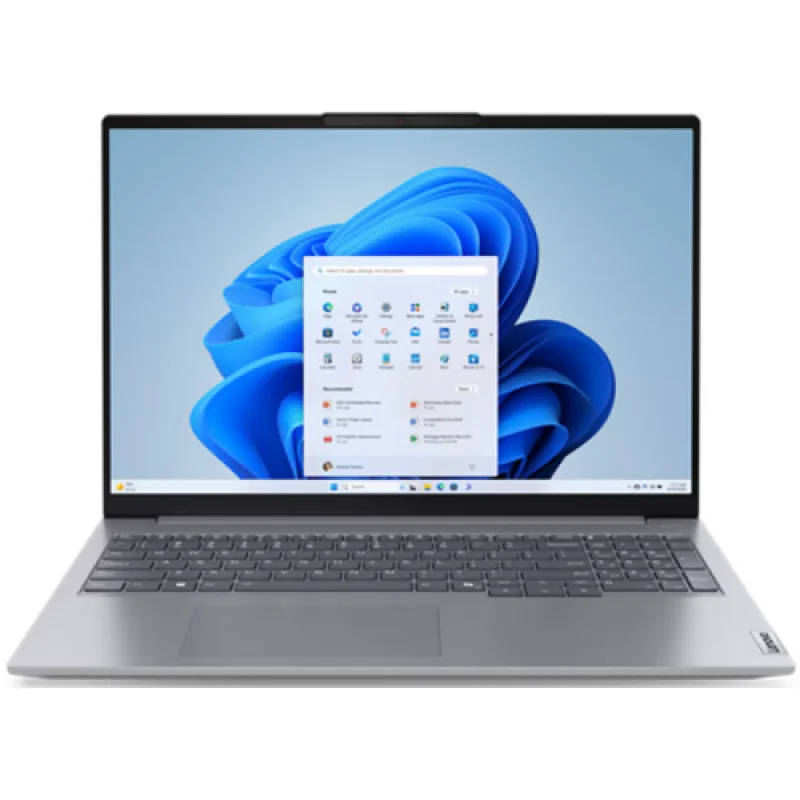 Laptop SMB Lenovo ThinkBook 16 G7 ARP, cu procesor AMD Ryzen 5 7535HS, 16'' IPS, 16 GB DDR5, 512 GB SSD, AMD Radeon 660M, Fara OS, 3 ani Garantie Lenovo