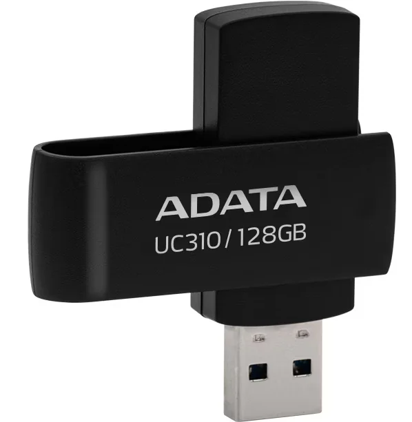 Memorie USB ADATA UC310 128 GB, USB 3.2, Negru Adata
