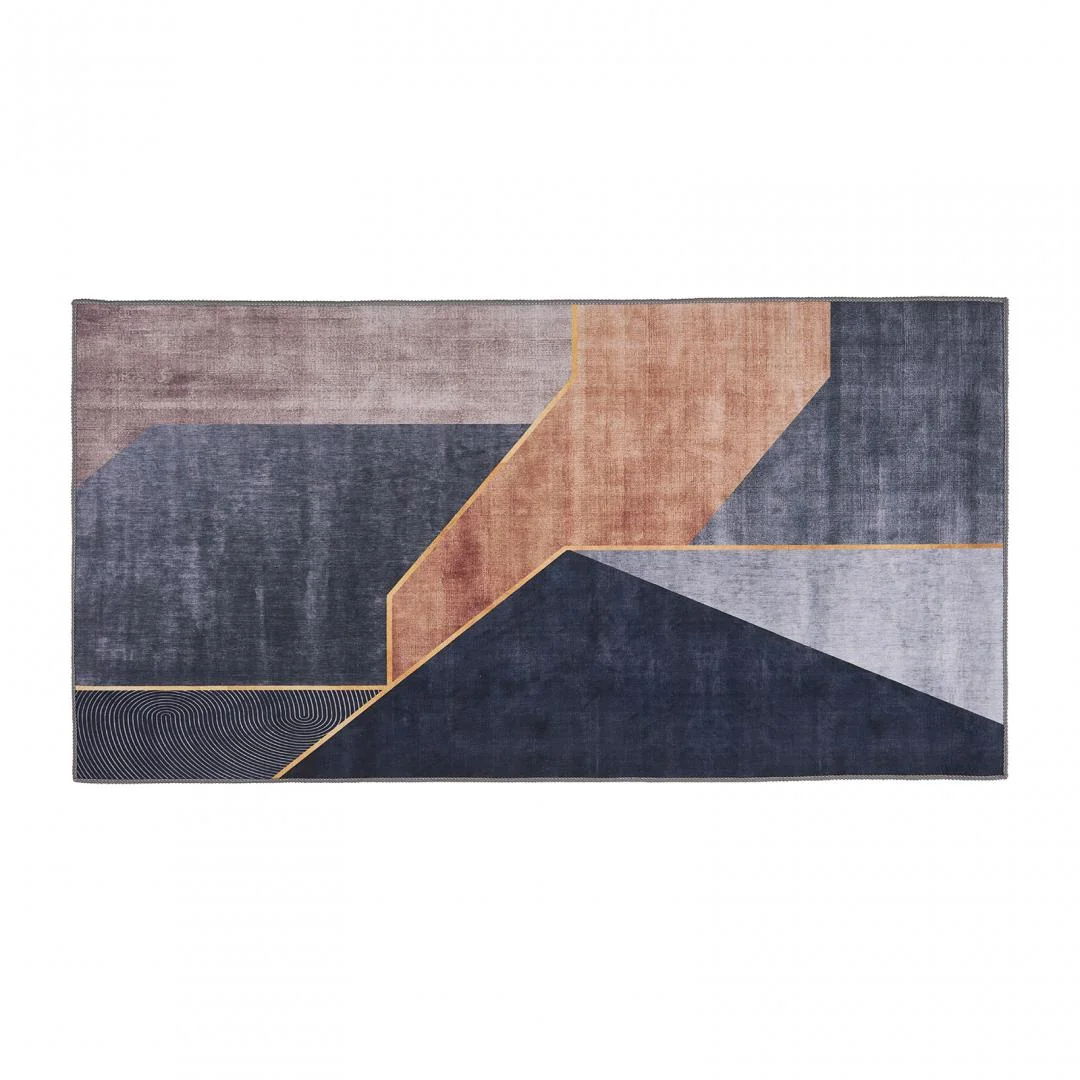 COVOR PRINT DIGITAL 3D 70X140 CM GOLD Heinner
