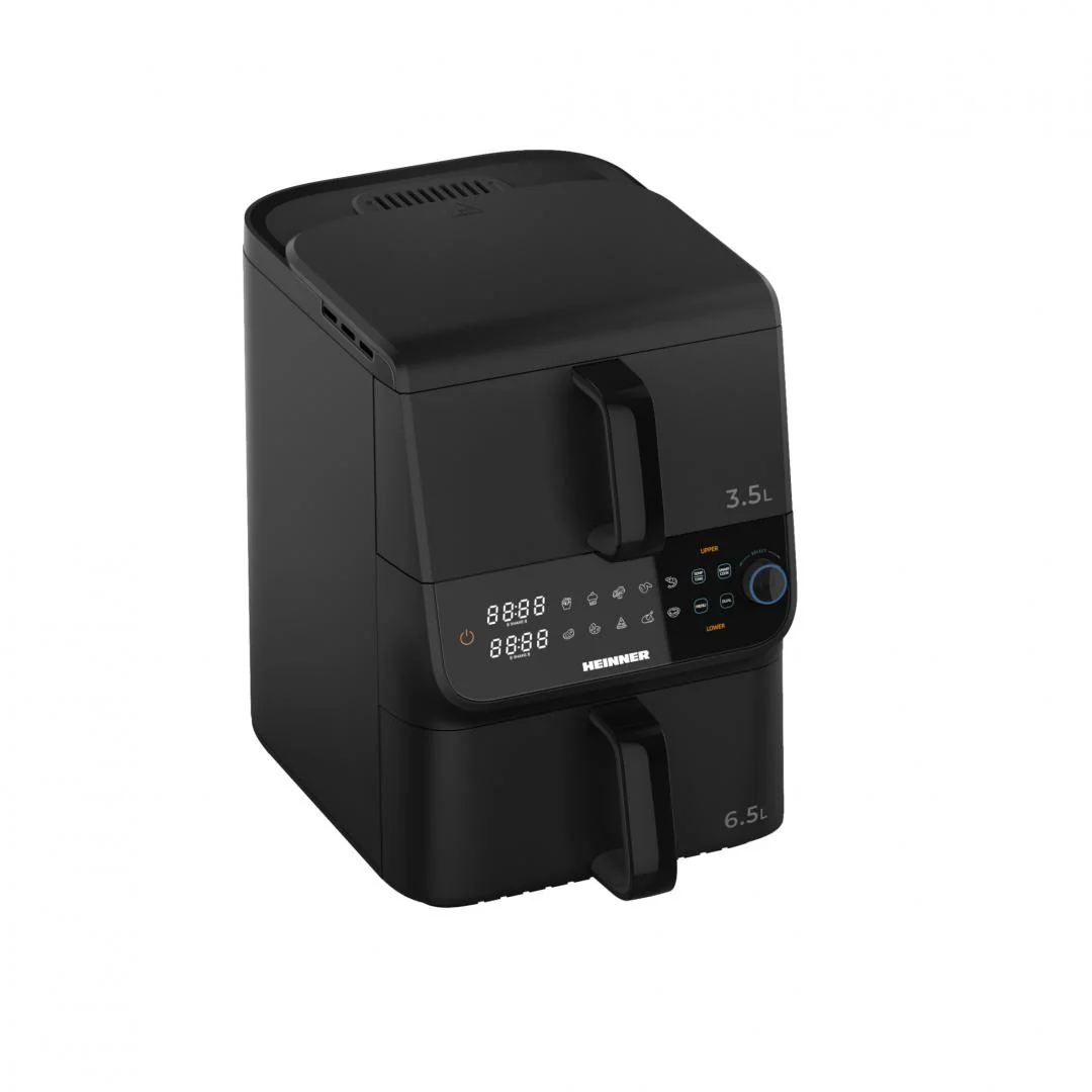 FRITEUZA DUBLA ETAJATA HEINNER InnovaCook HAF-C10DBS25BK Heinner