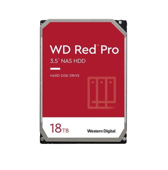 WD Red Pro 18TB 6Gb/s SATA 512MB Cache Internal 3.5inch HDD bulk Western Digital