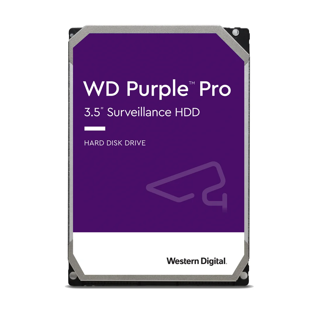 WD Purple Pro 18TB SATA 6Gb/s HDD 3.5inch internal 7200Rpm 512MB Cache 24x7 Bulk Western Digital