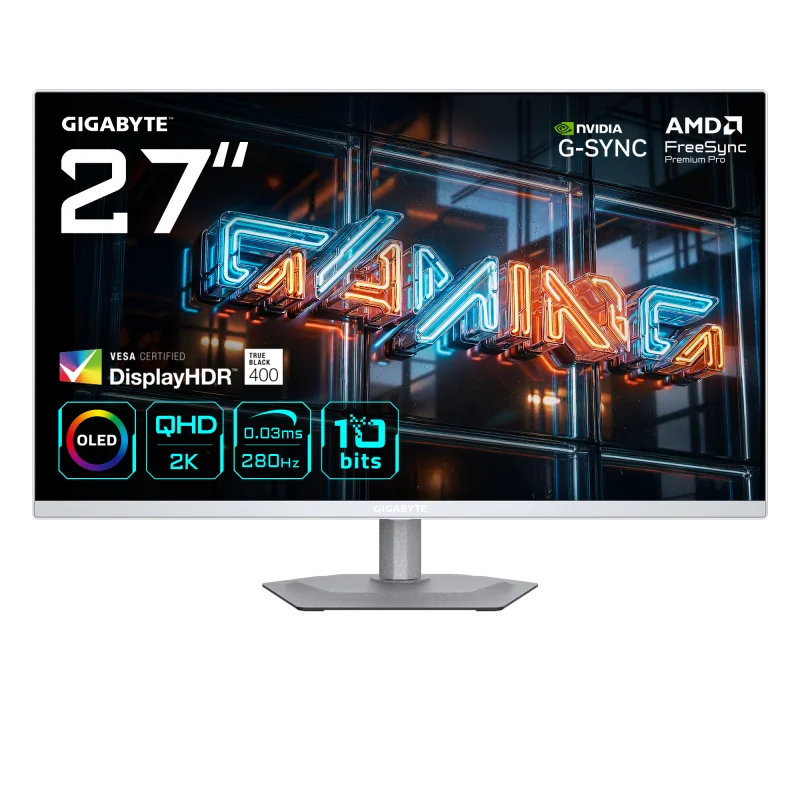 Monitor Gaming GIGABYTE MO27Q2A ICE, 27", 2560 x 1440 pixeli, Black Gigabyte