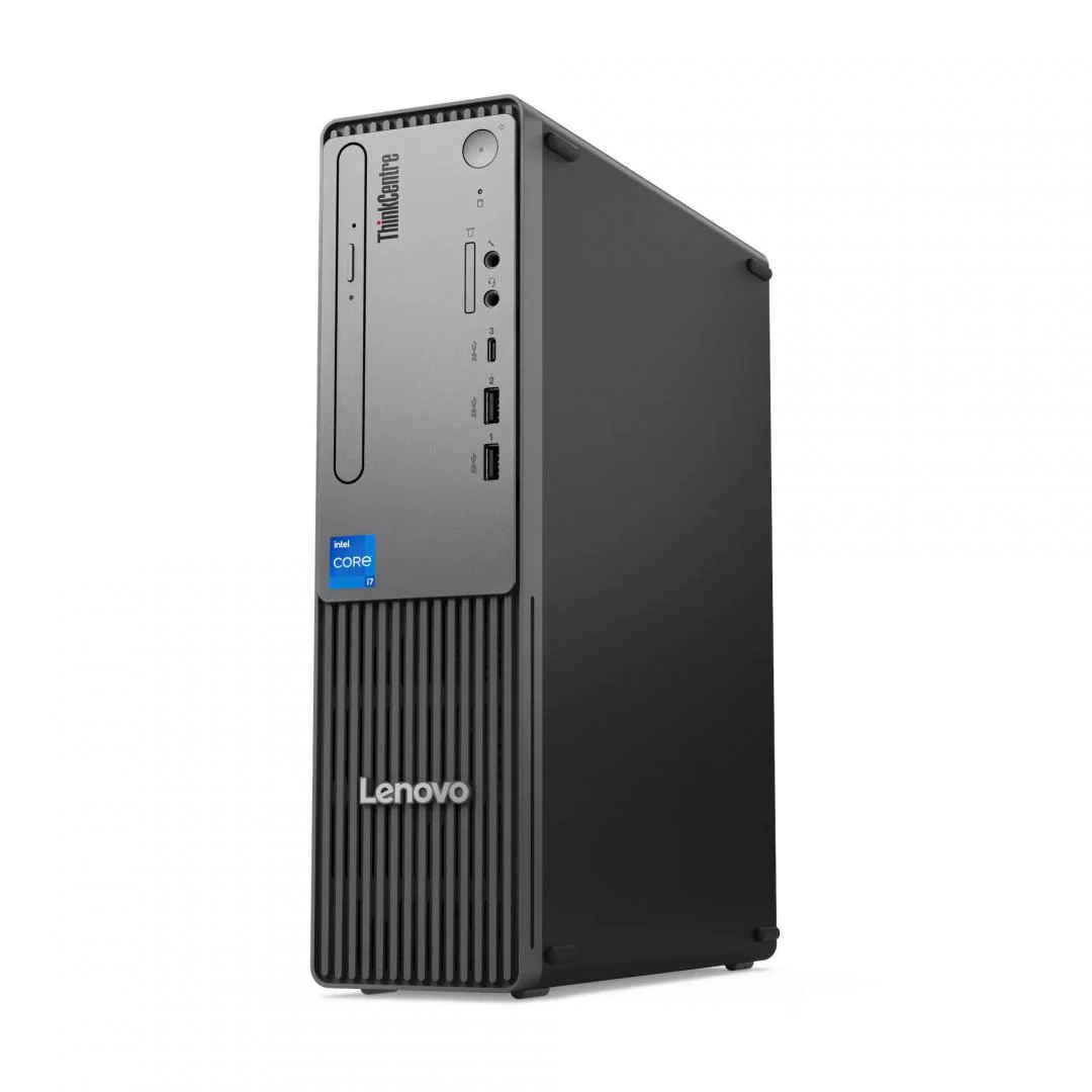 Desktop Lenovo ThinkCentre neo 50s Gen 5 SFF, Intel Core i3-14100, 4C (4P + 0E) / 8T, P-core 3.5 / 4.7GHz, 12MB Intel Smart Cache, RAM 1x 16GB UDIMM DDR5-5600, SSD 512GB SSD M.2 2280 PCIe 4.0x4 NVMe Opal 2.0, Video: Integrated Intel UHD Graphics 730,