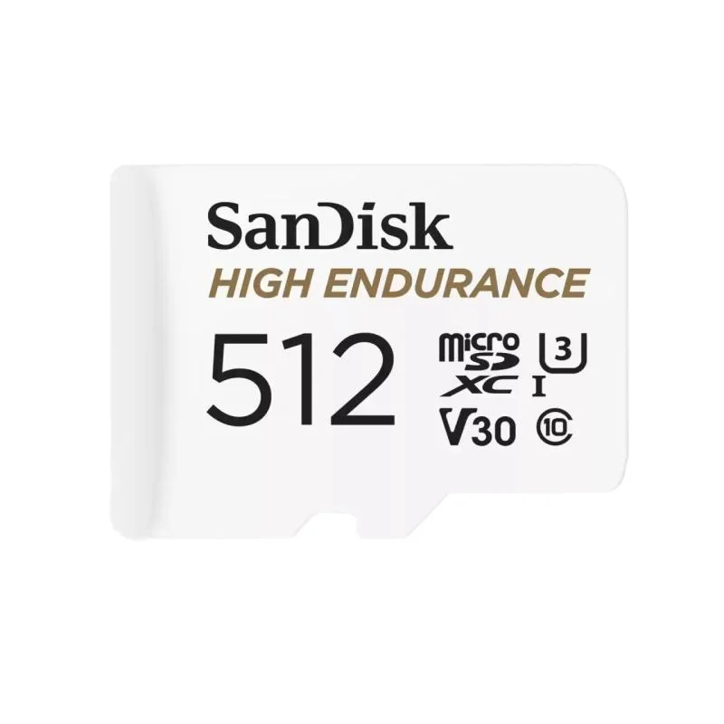 SDSQQNR-512G-GN6IA. Capacity: 512 GB, Flash card type: MicroSDXC, Flash memory class: Class 10, Read speed: 100 MB/s, Write speed: 40 MB/s. Product colour: White Sandisk