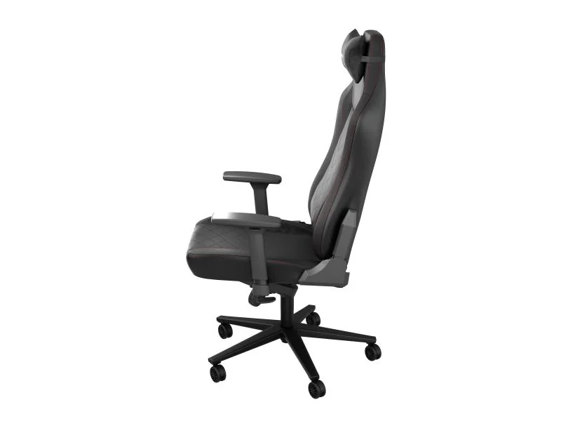 Scaun gaming Genesis Nitro 890 G2, material Synthetic PU + Textil, reglabil pe inaltime, greutate maxima suportata 150 kg, inaltime scaun reglabil 47 - 53 cm, spatar ajustabil 135°, dimensiuni roti 60mm, echipat cu piston cu gaz clasa 4, manere 3D, negru Genesis