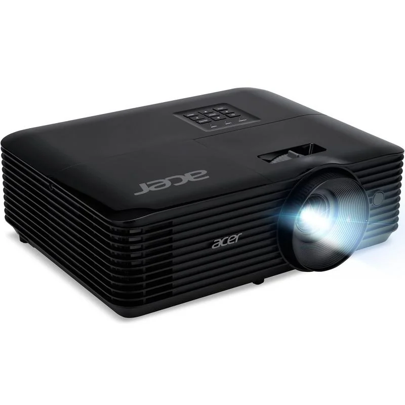Videoproiector Acer X1228Hn, XGA 1024* 768, up to WUXGA 1920* 1200, 4.800 lumeni/ 3.840 lumeni Ecomode, 4:3/ 16:9, 20.000:1, zoom optic 1.1x, dimensiune maxima imagine 300", distanta maxima de proiectie 11.8 m, boxa 3W, lampa 6.000 ore/ 15.000 ore Acer