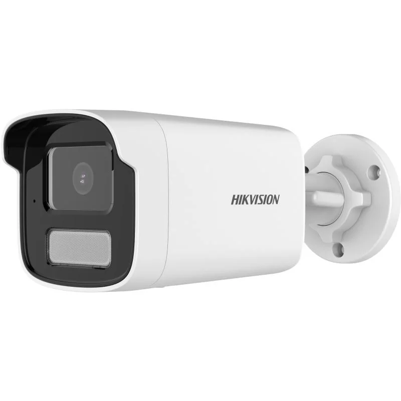 Camera de supraveghere IP Bullet 8MP Hikvision DS-2CD1T83G2-LIUF(4MM), lentila fixa: 4mm, iluminare: Color: 0.01 Lux @ (F2.0, AGC ON),B/W: 0 Lux cu IR: 50m, microfon incorporat, slot card e memorie: microSD/microSDHC/microSDXC card, up to 512 GB, alarma Hikvision