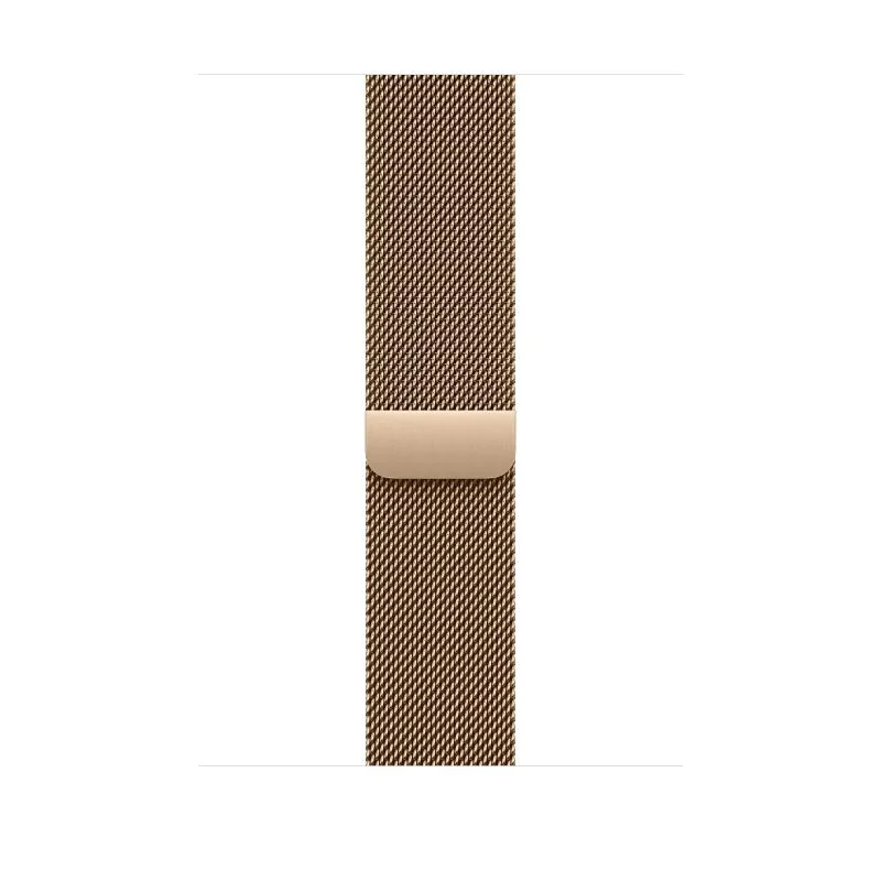 Curea pentru Apple Watch 46mm Gold Milanese Loop - S/M Apple