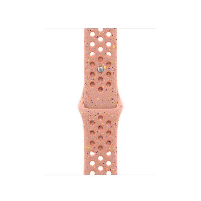 Curea pentru Apple Watch 42mm Alpenglow Pink Nike Sport Band - S/M Apple