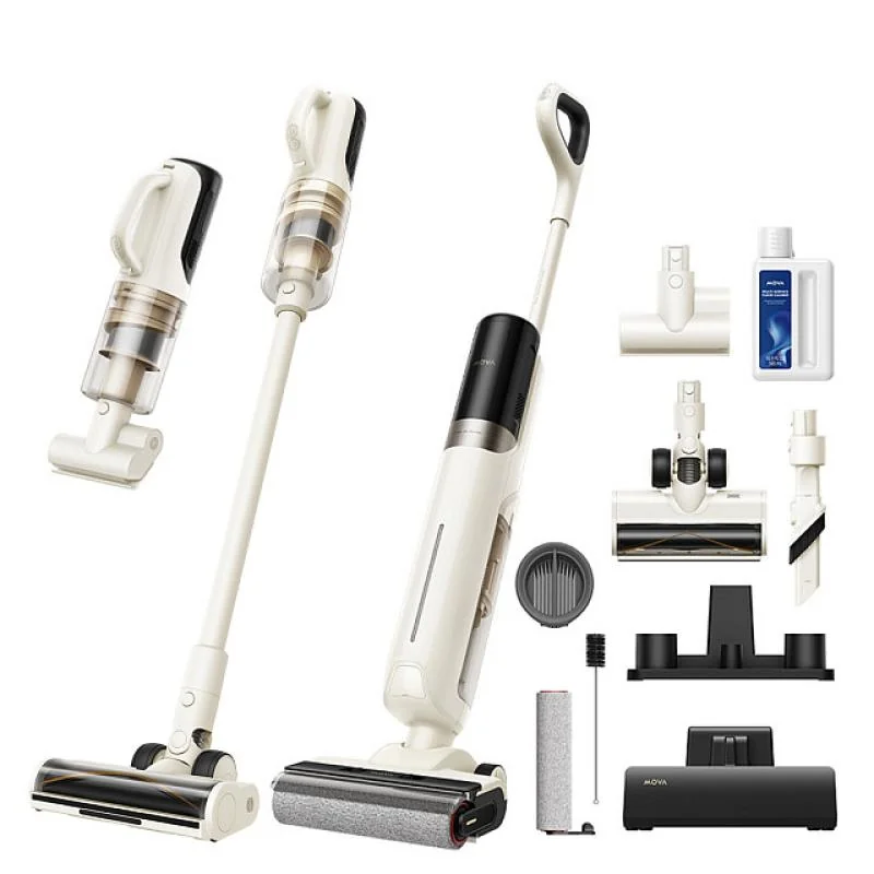 Aspirator vertical cu spalare MOVA K30 Mix 2-in-1 HMV24A, putere 300W, 18.000Pa, Autonomie 30 min Mova Tech