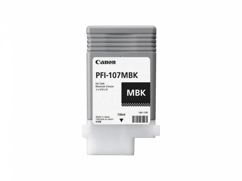 Cartus Canon PFI-107MBK, Matte Black Canon