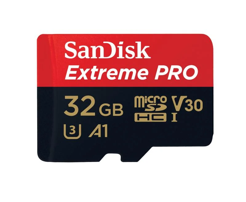 Card de Memorie MicroSDHC SanDisk Extreme Pro, 32GB, UHS-I, Class 10 + Adaptor Sandisk