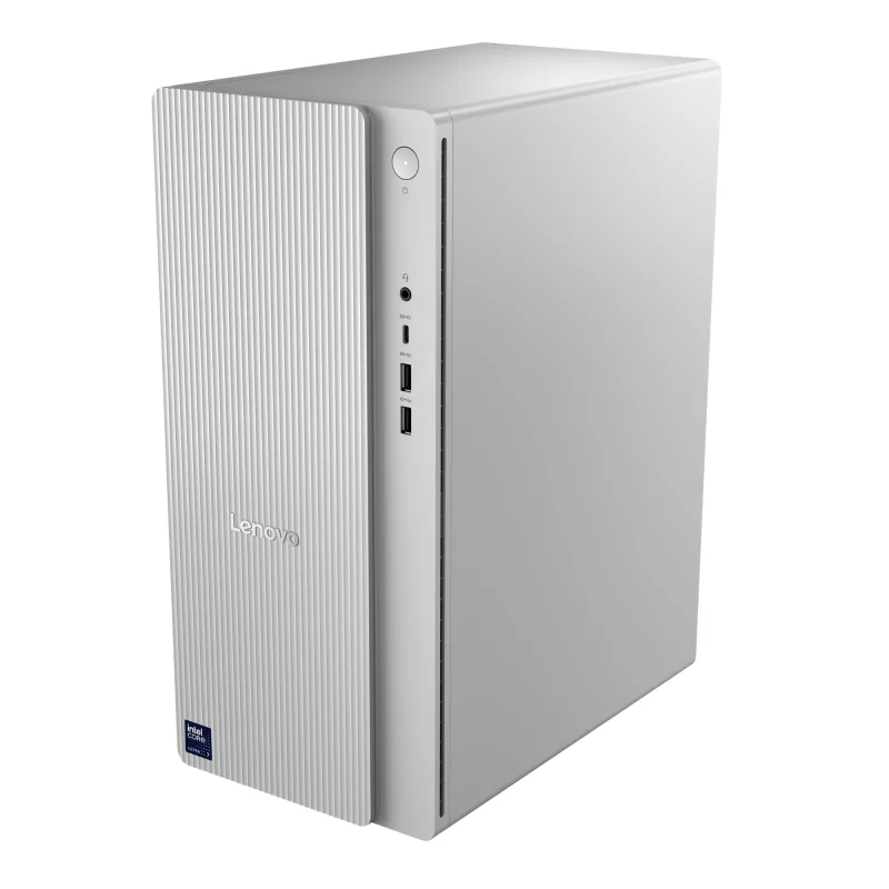 Desktop Consumer Lenovo IdeaCentre Tower 17IAS10 cu procesor Intel Core Ultra 5 225 pana la 4.9 GHz, 16 GB DDR5, 512GB SSD, Intel Integrated Graphics, Fara OS, Gray, 2 ani Garantie Lenovo