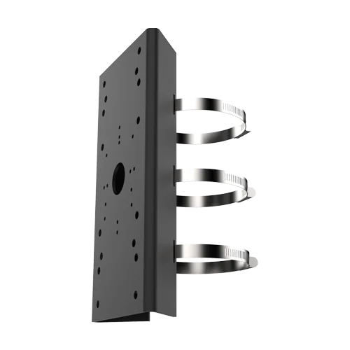 Suport montare pe stalp camere bullet, Negru - HIKVISION DS-1275ZJ-SUS-Black Hikvision