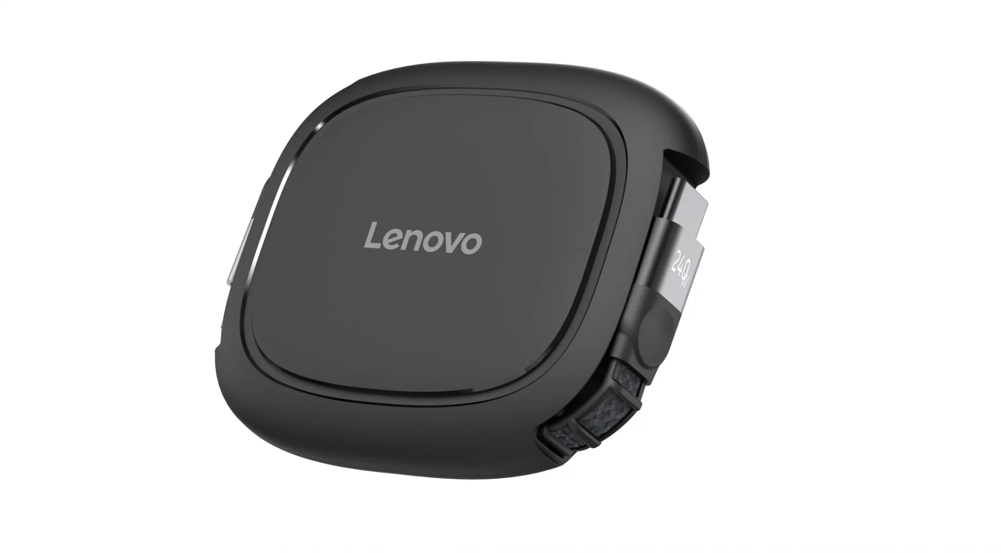 Cablu Lenovo 240W USB-C Retractable; Greutate: 0.07kg; Dimensiuni: 120 mm x 100 mm x 30 mm; Culoare: Negru; Garantie: 1 an Lenovo