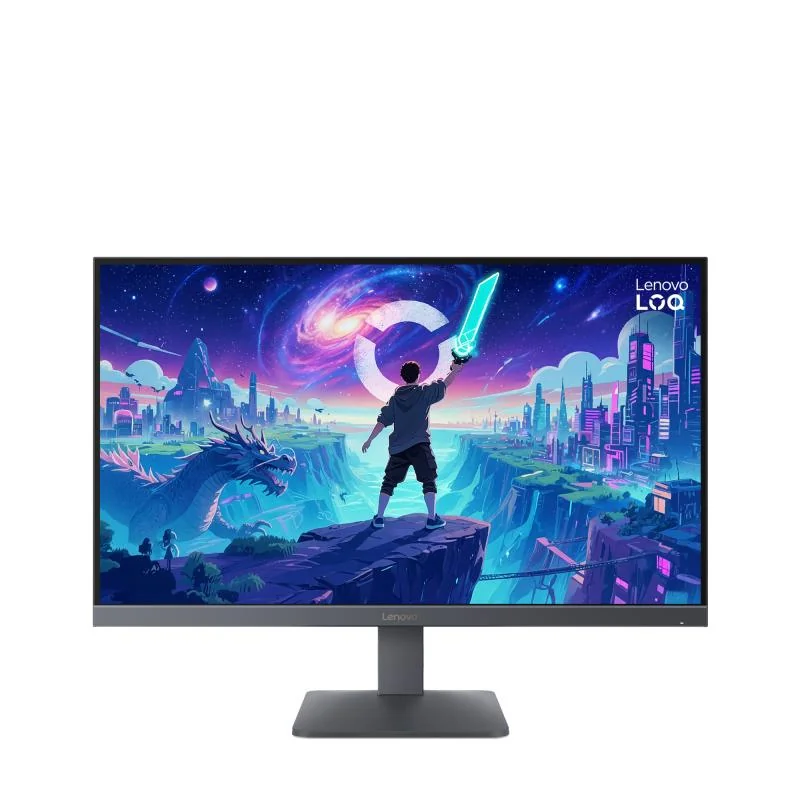 Monitor Gaming Lenovo LOQ 27Q-10, 27", 2560 x 1440 pixeli, Lunar Grey, 3 ani Garantie Lenovo