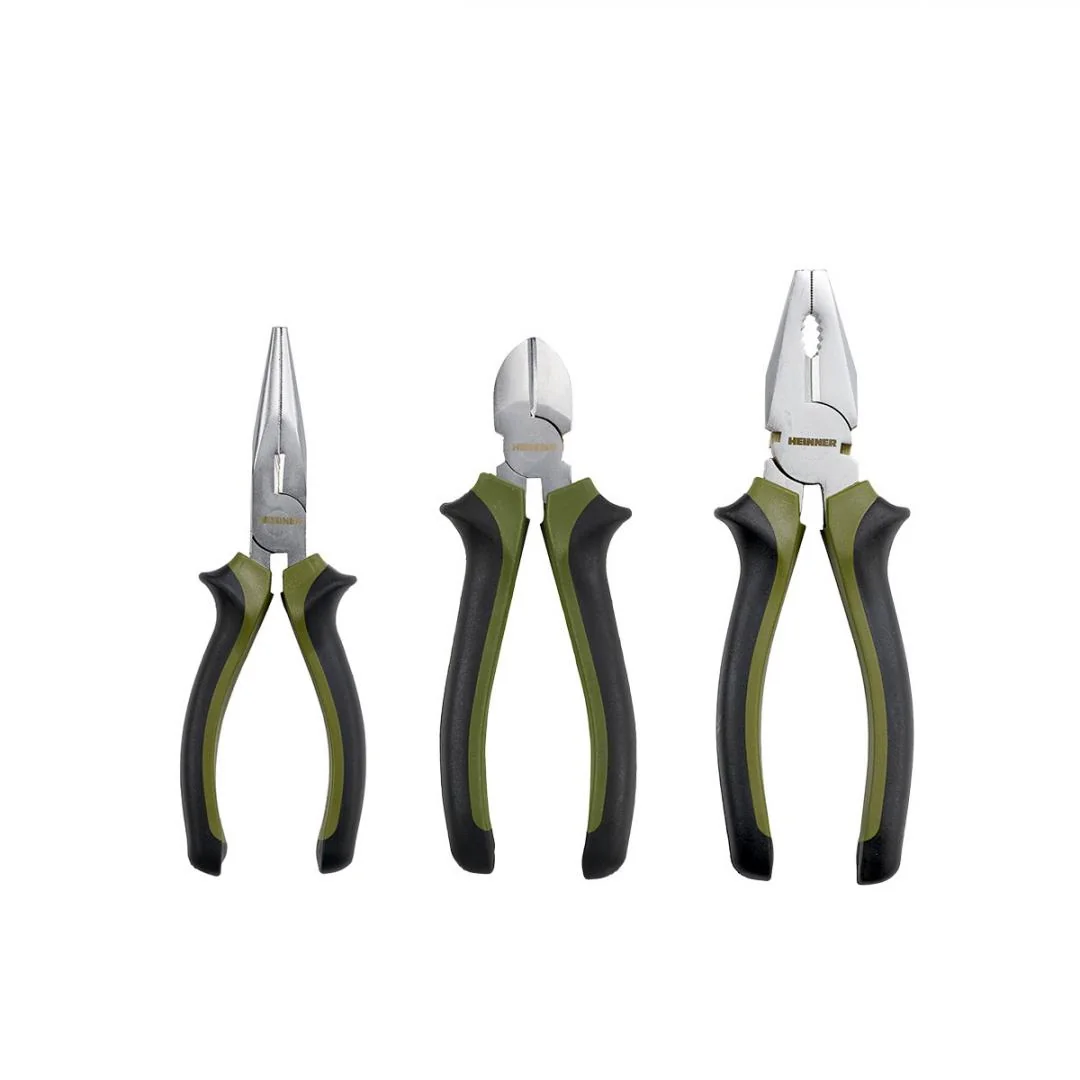 Heinner Pachet 3 unelte de mana PHT111 (Patent cu varf lung+Patent tip sfic+Paten clasic)