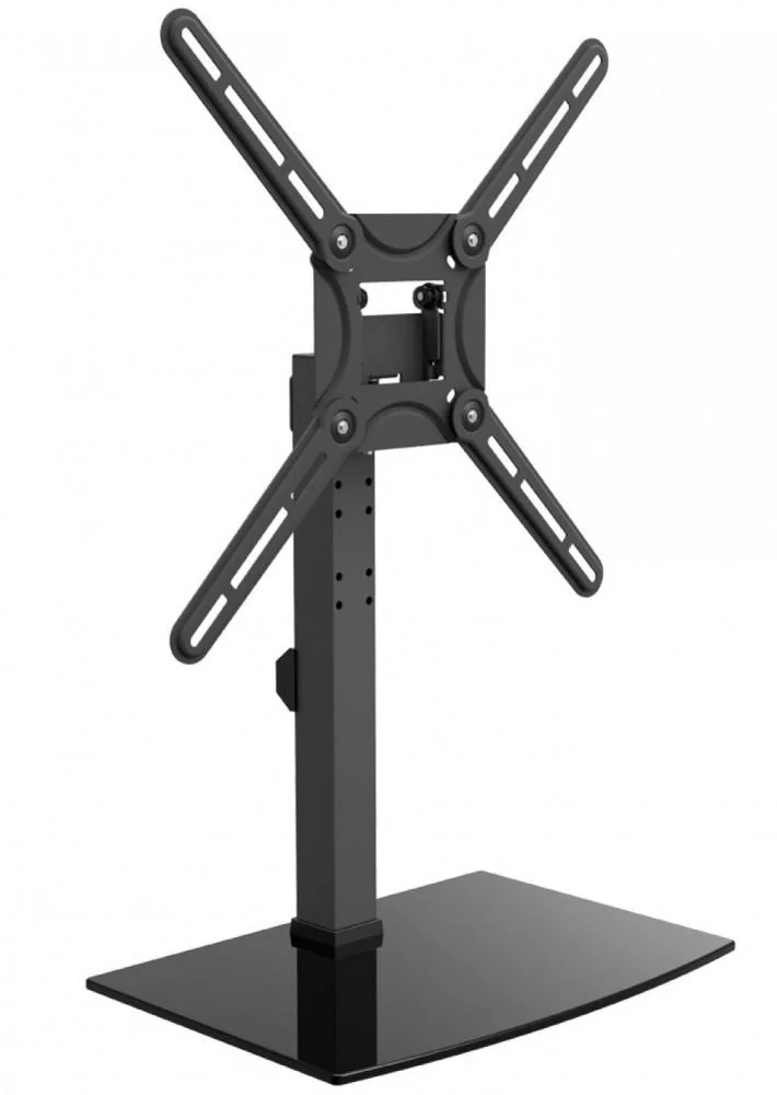 Suport TV de podea, Barkan S320.B, Fix, 29"-58", VESA 400x400, suporta pana la 25kg, Negru Barkan