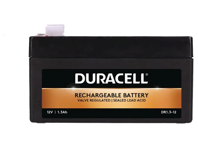 Security Battery Duracell, voltage 12V 1.3Ah VRLA, capacity 13000mAh Duracell