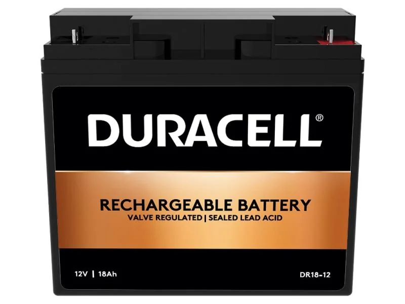 Baterie auto Duracell, voltaj 12V 18Ah VRLA, capacitate 18000 mAh Duracell