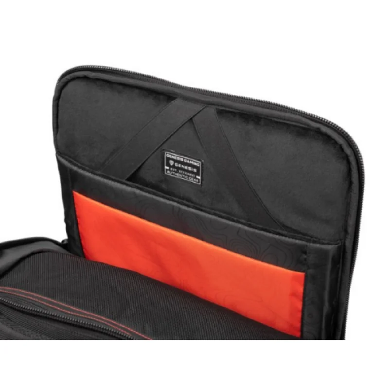 Rucsac laptop GENESIS PALLAD 510 17.3', capacitate 23 L, material Polyester 1800D, negru Genesis