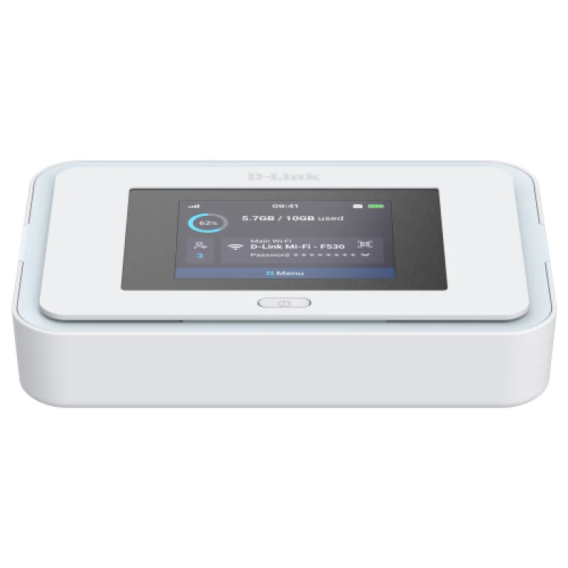 DLINK 5G NR AX3000 Wi-Fi 6 Mobile Hotspot, 4 x cellular internal antennas, 2 x Wi-Fi 2.4 GHz / 5 GHz internal antennas, viteza wireless 3000Mbps (5 GHz up to 2402 Mbps / 2.4 GHz up to 574 Mbps) D-Link