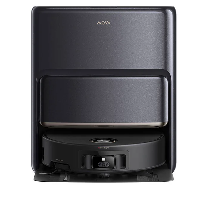 Aspirator robot cu mop Mova Z60 Ultra Roller Complete RLZ83CE-1WH, 28.000 Pa, 6.400mAh, 210 min, HydroForce, statie colectare inteligenta,negru Mova Tech
