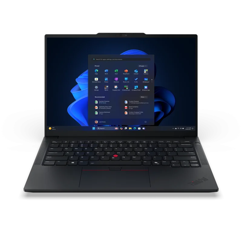 Laptop Business Lenovo ThinkPad E14 Gen 7 (Intel), cu procesor Intel Core Ultra 7 258V, 14'' IPS, 32 GB LPDDR5x, 512 GB, Intel Arc Graphics 140V, Fara OS, 3 ani Garantie Lenovo