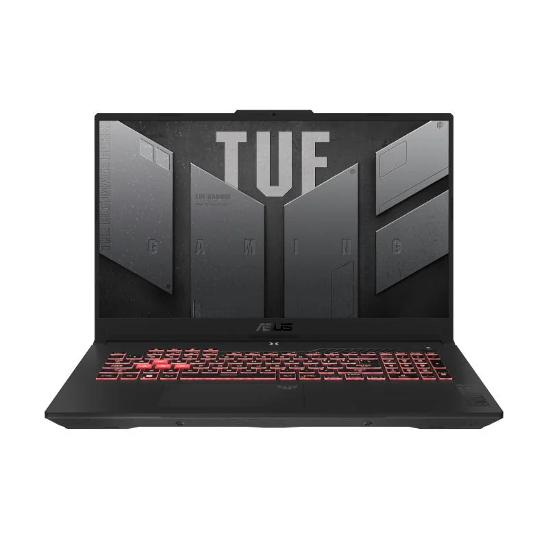 Laptop Gaming ASUS TUF Gaming A17, cu procesor AMD Ryzen 7 7445HS, 17.3'' IPS, 16 GB DDR5, 512 GB SSD, NVIDIA GeForce RTX 4050, 6GB GDDR6, Fr OS