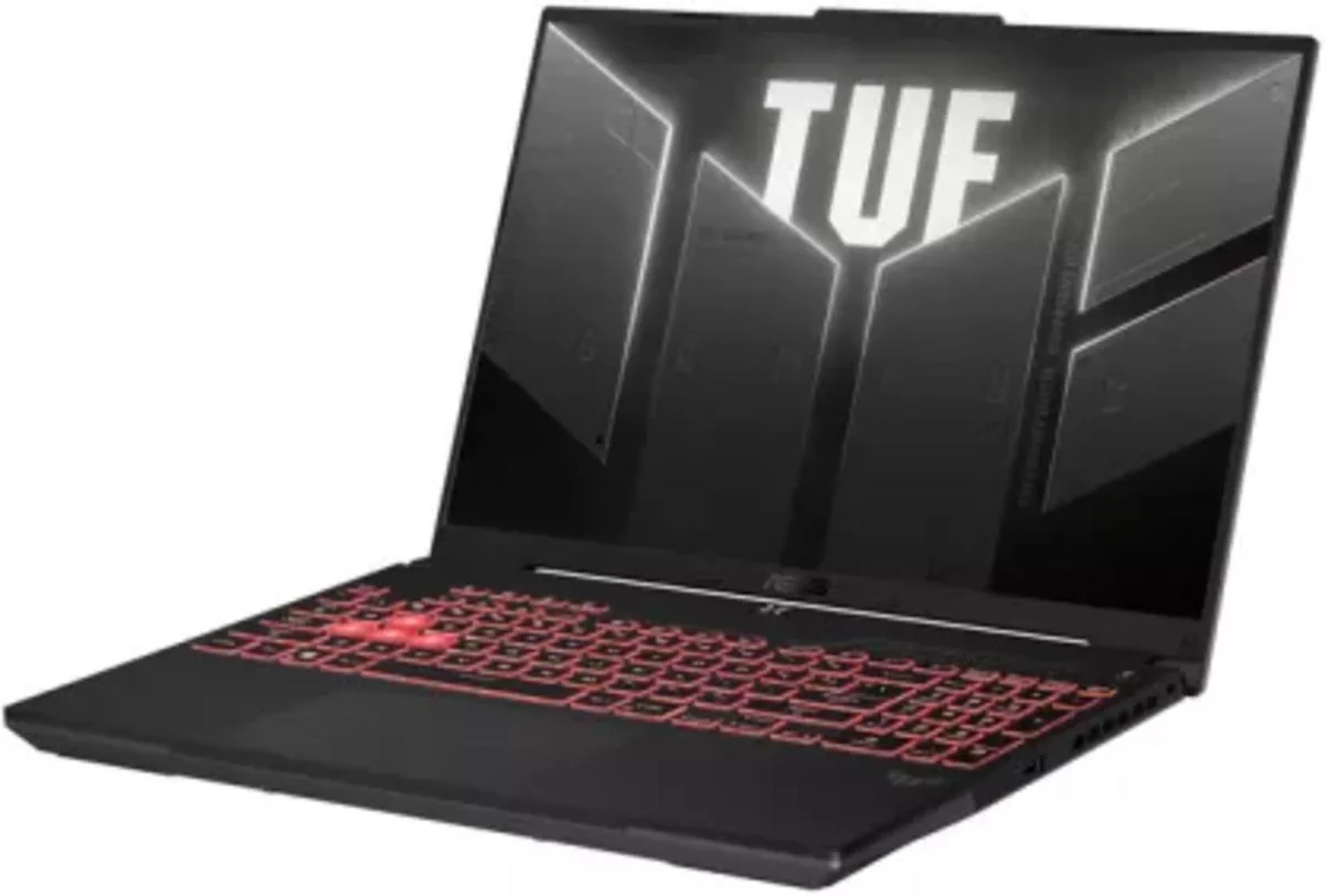 Laptop Gaming ASUS TUF Gaming A16, cu procesor AMD Ryzen 7 7445HS, 16'' IPS, 16 GB DDR5, 512 GB, NVIDIA GeForce RTX 4050, 6GB GDDR6, Fr OS
