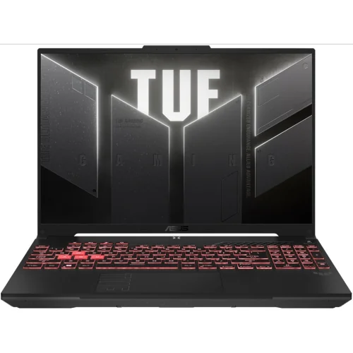 Laptop Gaming ASUS TUF Gaming A16, cu procesor AMD Ryzen 7 7445HS, 16'' IPS, 16 GB DDR5, 512 GB SSD, NVIDIA GeForce RTX 4050, 6 GB GDDR6, Fr OS