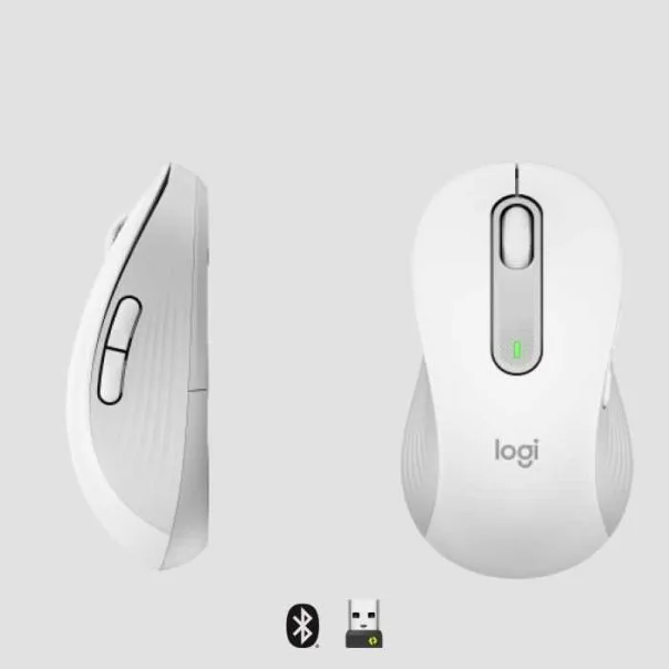 MOUSE USB OPTICAL WRL M650 L/WHITE LEFT 910-006240 LOGITECH Logitech