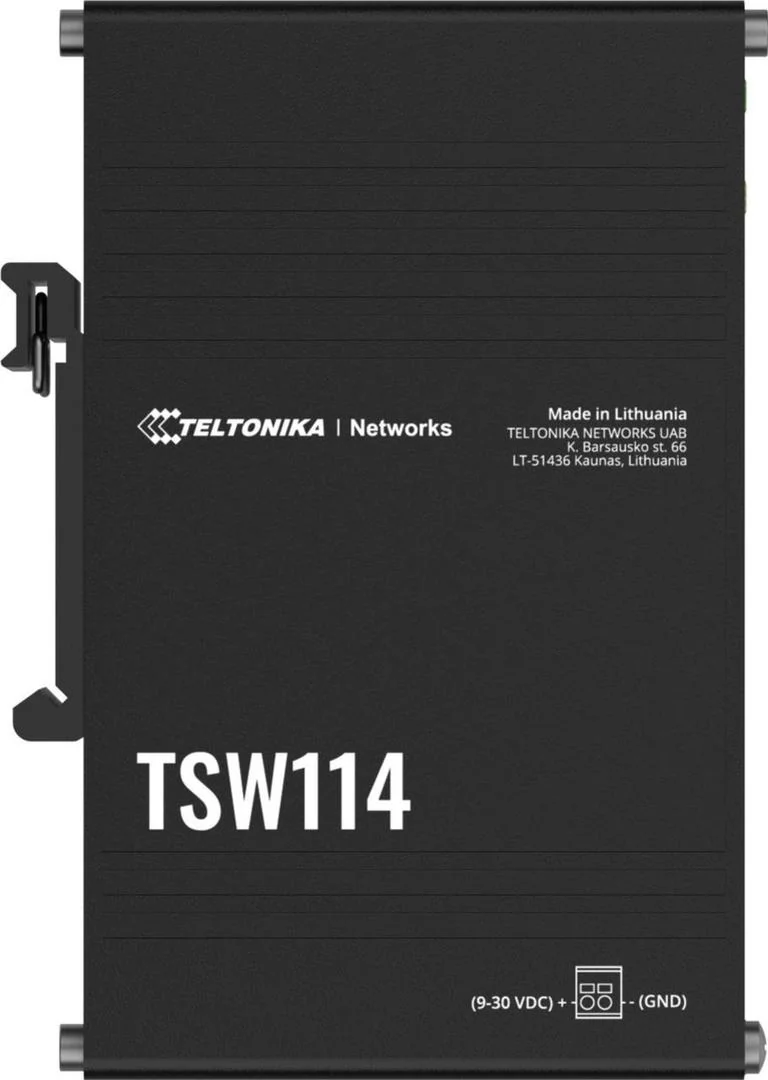 NET SWITCH 5PORT 10/100/1000/TSW114 TELTONIKA Teltonika