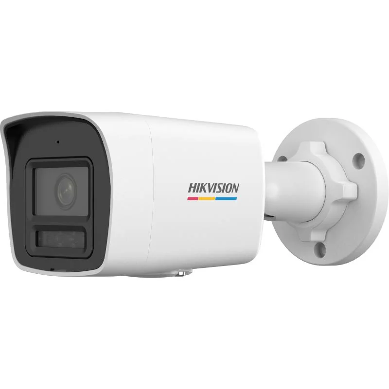 Camera de supraveghere IP Bullet 4MP ColorVu 3.0 Hikvision DS-2CD1047G3H-LIU(2.8MM), lentila fixa 2.8mm, iluminare: Color: 0.0001 Lux @ (F1.0, AGC ON)cu IR: 30m, microfon incorporat, interfata: 1 x RJ45 10 M/100 M self-adaptive Ethernet port, alarma la
