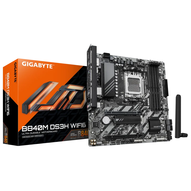 Placa de bază Gigabyte B840M DS3H WIFI6 AM5