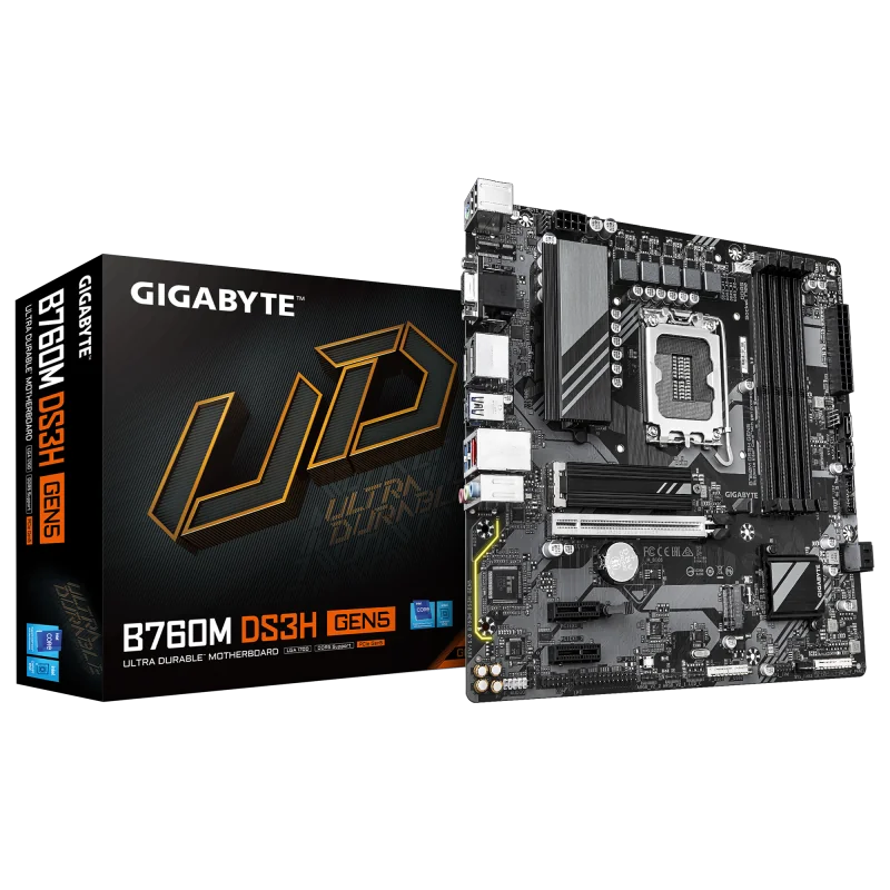 Placa de bază Gigabyte B760M DS3H GEN5 LGA1700