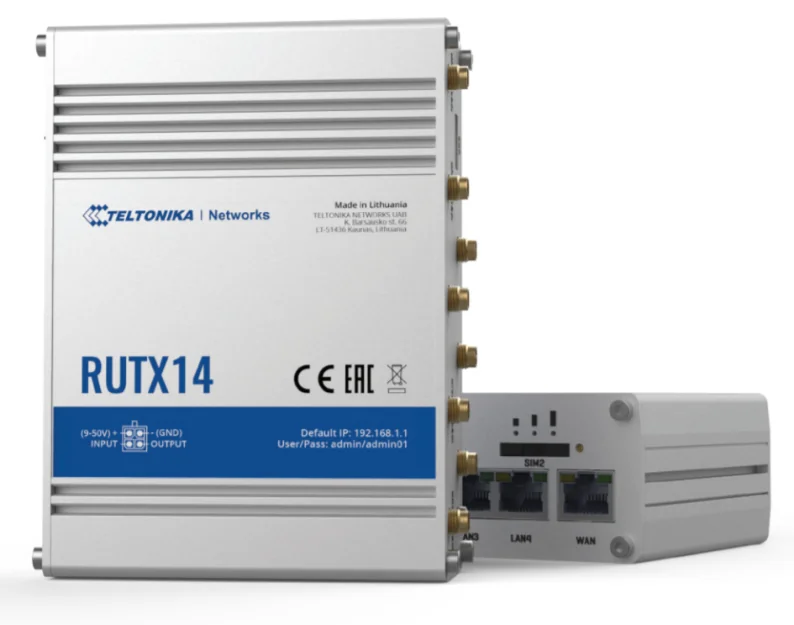 WRL ROUTER LTE CAT 12/RUTX14 TELTONIKA Teltonika