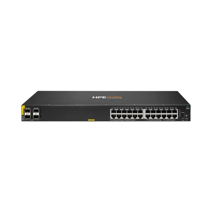 NET SWITCH 24PORT CL4 4SFP/POE 6000 R8N87B ARUBA BY HPE Aruba