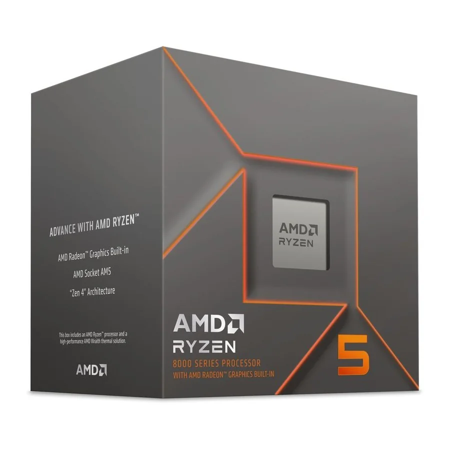 CPU RYZEN X6 R5-8500G SAM5 BX/65W 3700 100-100000931BOX AMD AMD