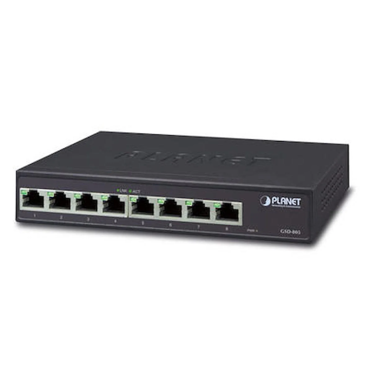 NET SWITCH 8PORT 1000M/GSD-805 PLANET Planet