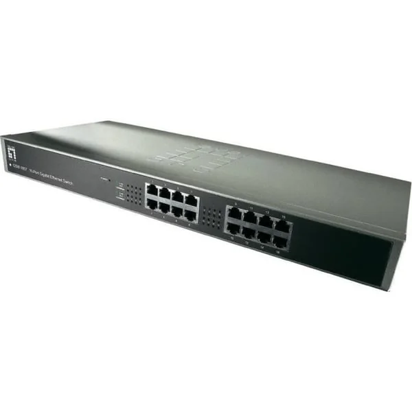 NET SWITCH 16PORT 10/100/1000M/GSW-1657 LEVELONE Levelone