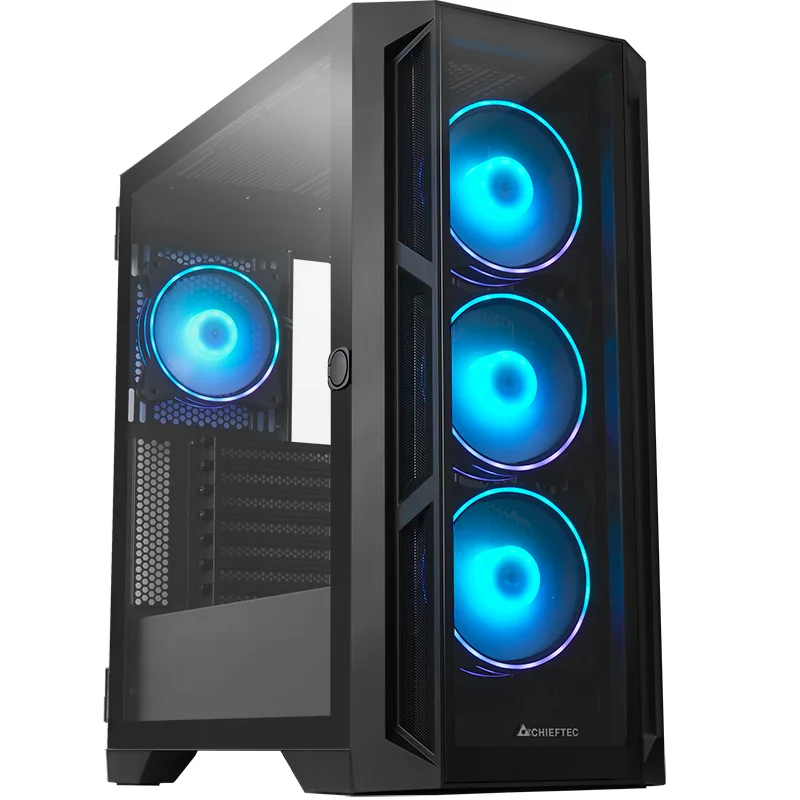 CASE MIDITOWER ATX W/O PSU/GA-01B-TG-OP CHIEFTEC Chieftec
