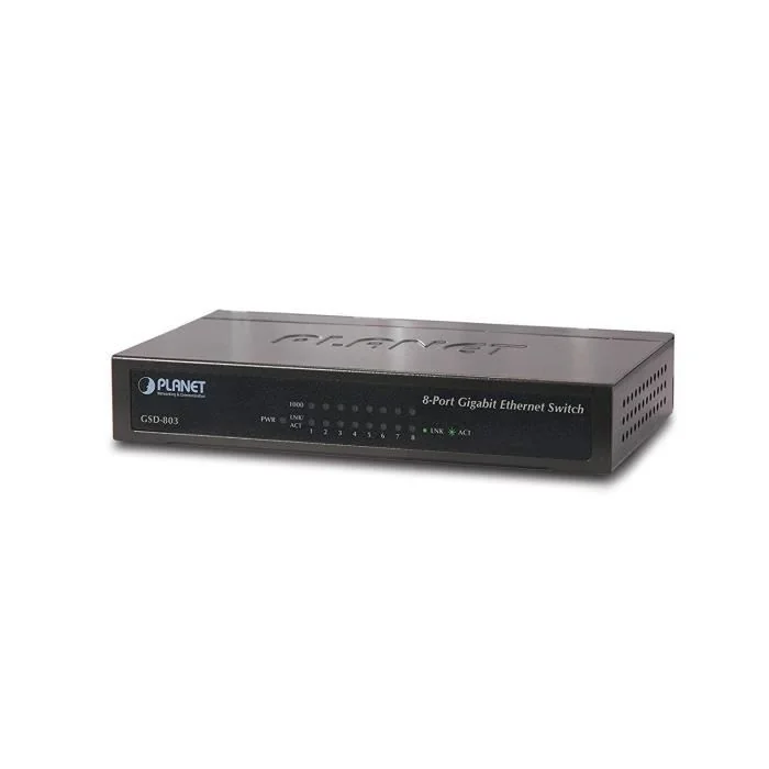 NET SWITCH 8PORT 1000M/GSD-803 PLANET Planet