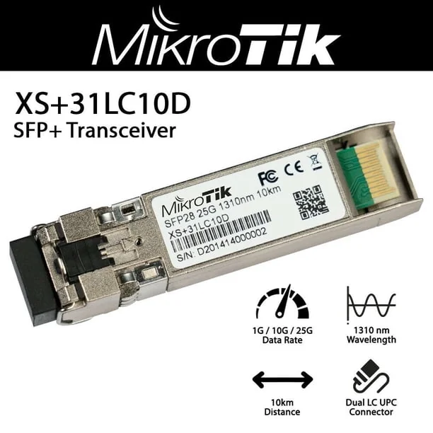 NET TRANSCEIVER SFP/SFP+/SFP28/XS+31LC10D MIKROTIK Mikrotik