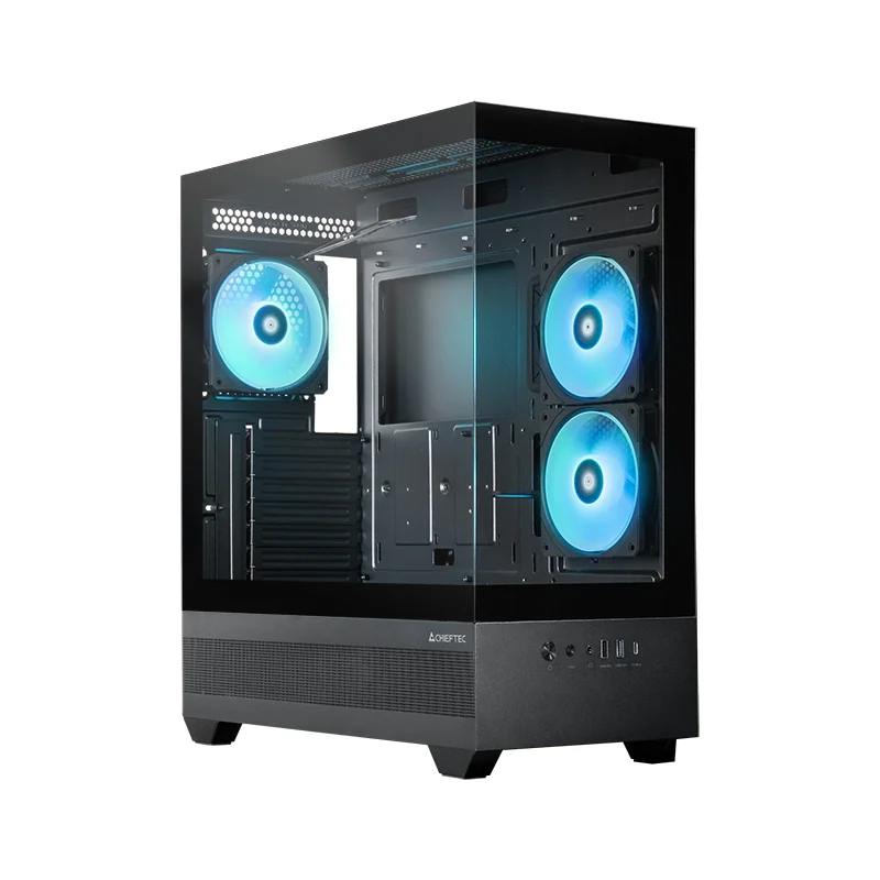 CASE MIDITOWER ATX W/O PSU/VISTA GT-01B-OP CHIEFTEC Chieftec