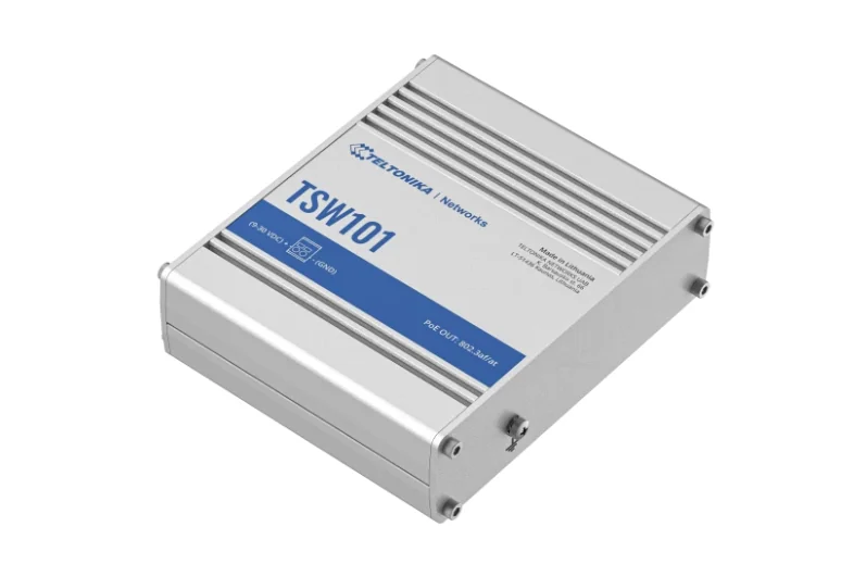 NET SWITCH 5PORT 10/100/1000/POE+ TSW101 TELTONIKA Teltonika