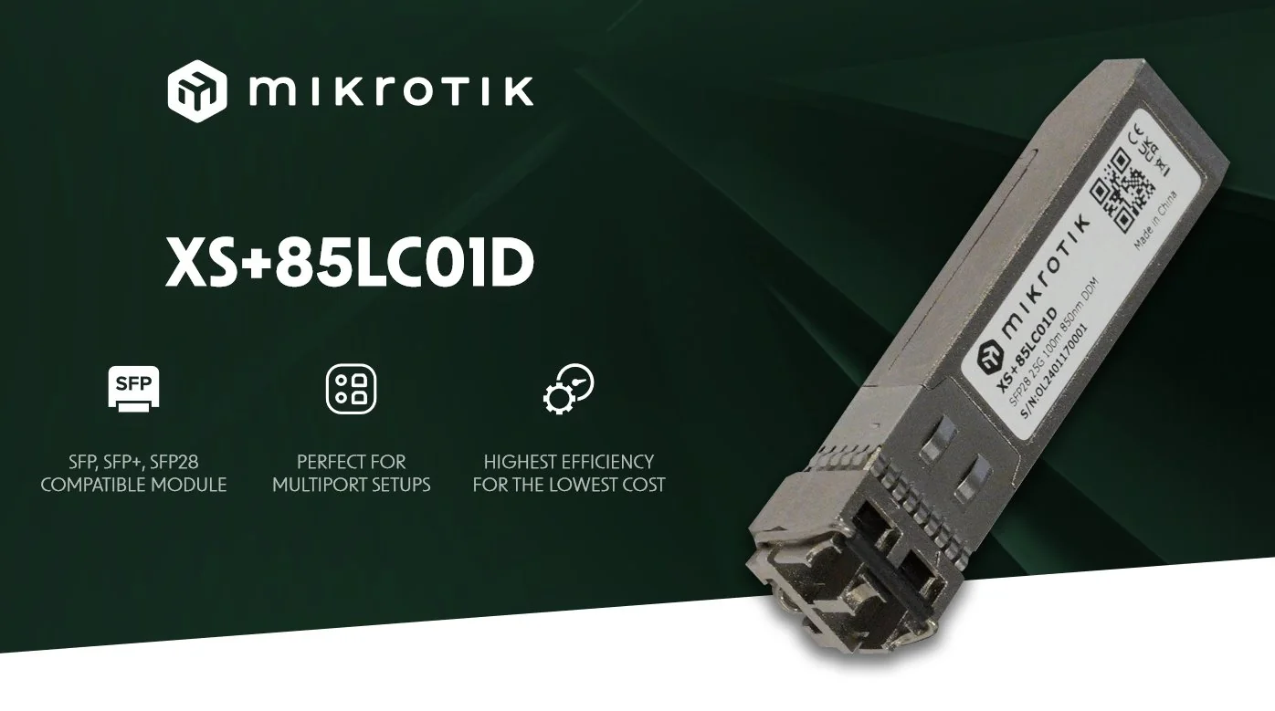 NET TRANSCEIVER SFP/SFP+/SFP28/XS+85LC01D MIKROTIK Mikrotik