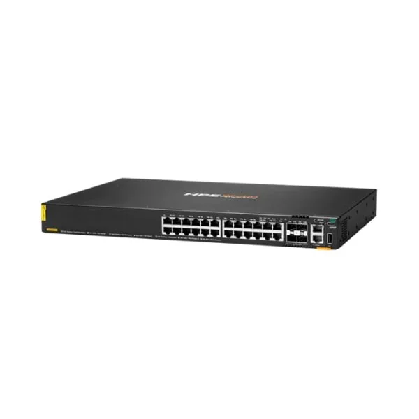 NET SWITCH 24G POE 4SFP 370W/6200F JL725B ARUBA BY HPE Aruba