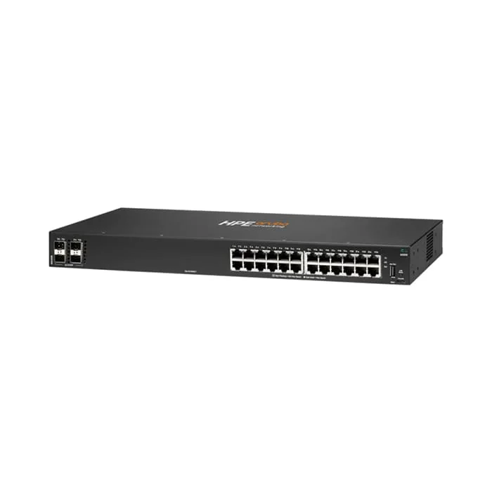 NET SWITCH 24PORT 4SFP/CX6000 R8N88B ARUBA BY HPE Aruba